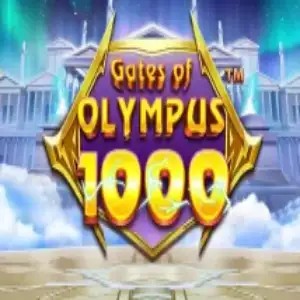 Official Slots logo: Gates of Olympus 1000 by Pragmatic Play at SpinsofGlory Casino