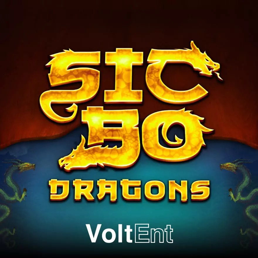 Sic Bo Dragons logo – Table Games by VoltEnt at SpinsofGlory Casino